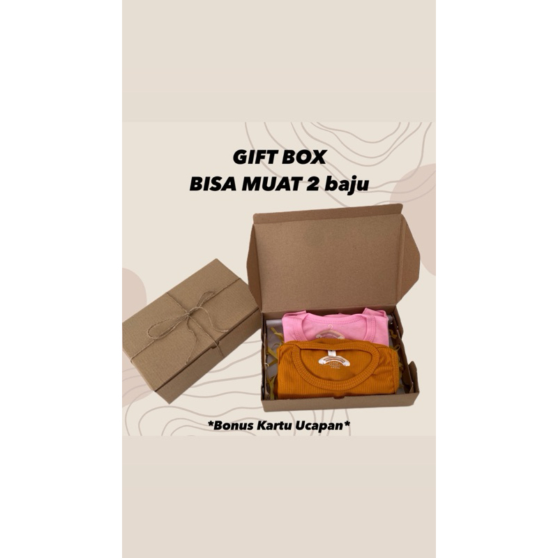 

GIFT BOX ISI 2 BAJU