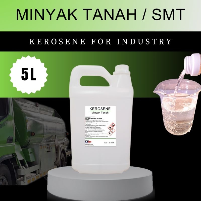Minyak tanah murni - Minyak SMT - Kerosine - Kerosene 5 liter