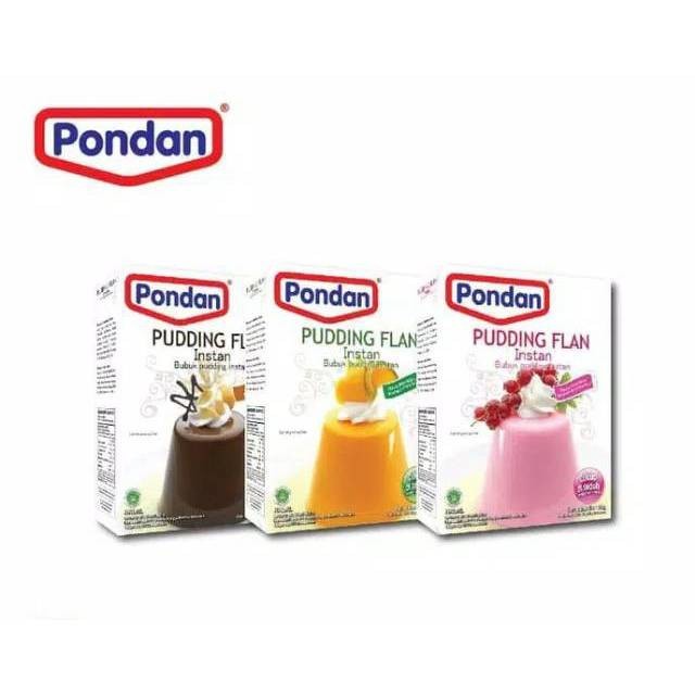 

Pondan Pudding Flan All Varian Rasa 180g