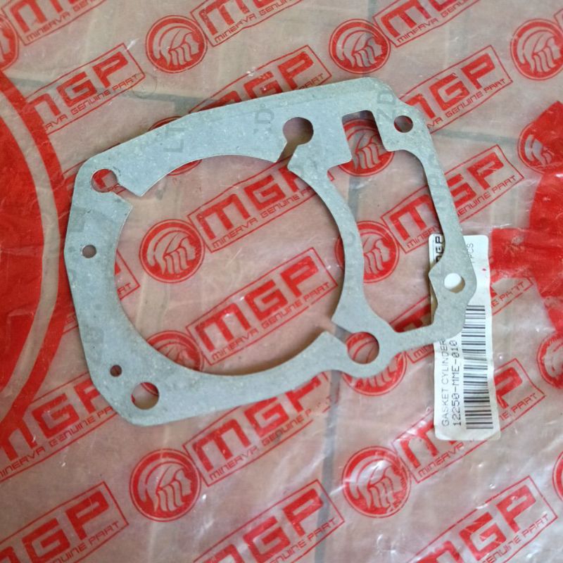 Paking blok seher bawah MINERVA MX 150 : RX 150 gasket perpak