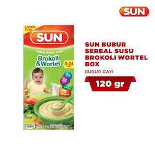 

SUN BBR SUSU BROKOLI WORTEL BOX 120 GR