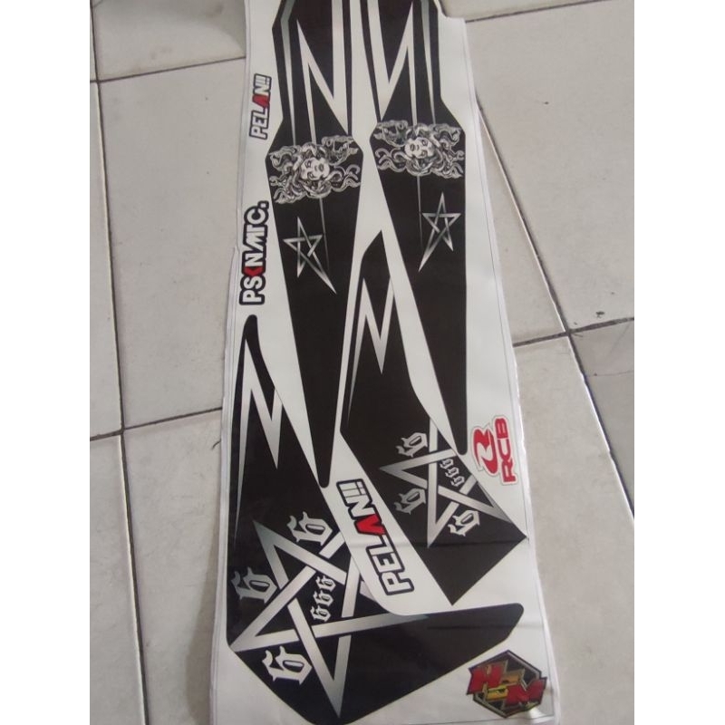 stiker stripping beat esp medusa, striping beat medusa