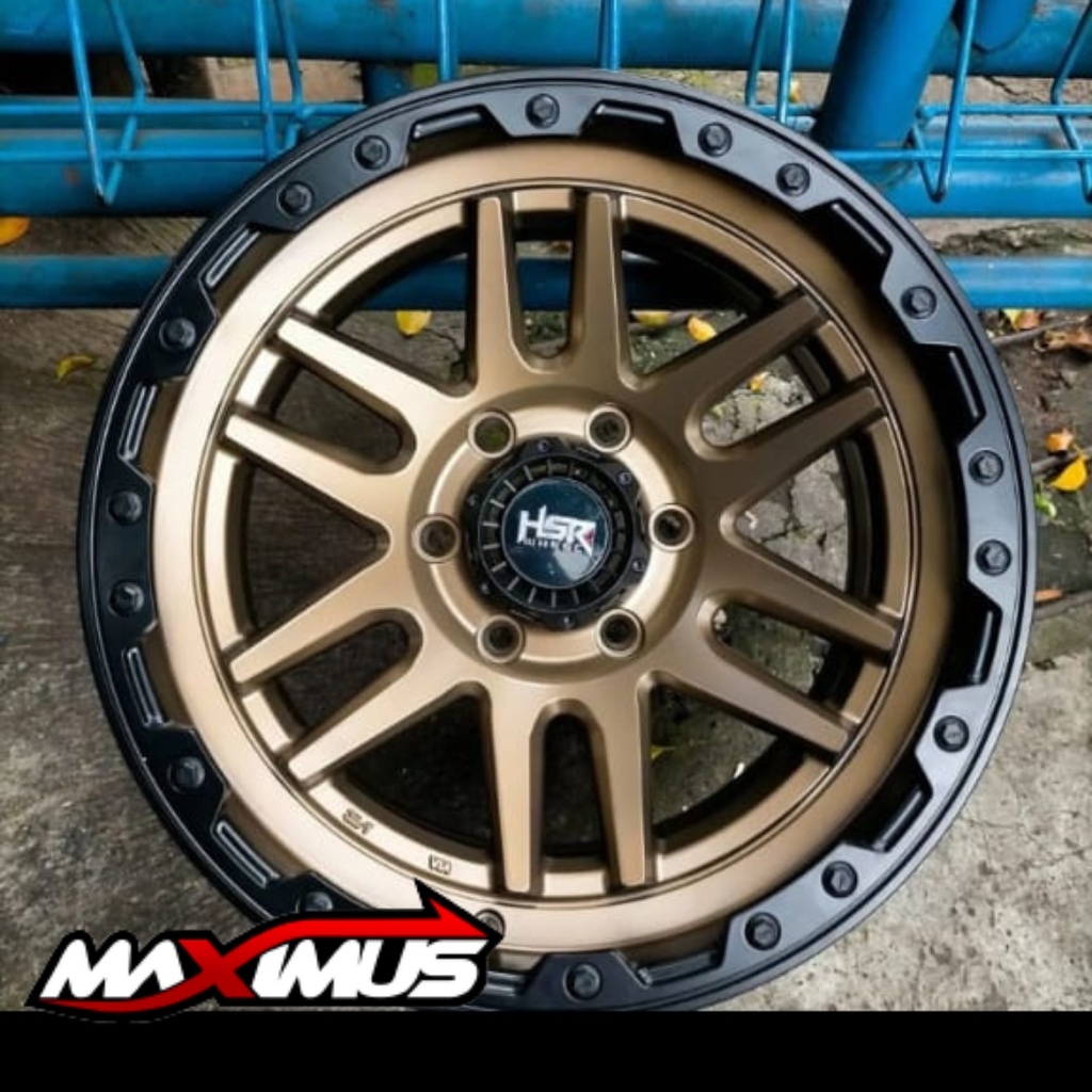 VELG MOBIL R17 RING 17 VELG MOBIL PAJERO FORTUNER HILUX TRITON ORIGINAL HSR MC-803