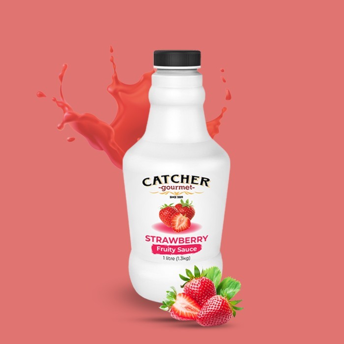 

Catcher Gourmet - Strawberry (1L) - Topping Sauce Strawberry Fruity