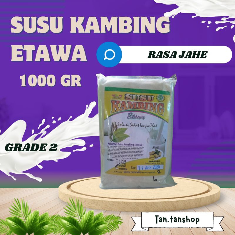 

SUSU KAMBING ETAWA RASA JAHE 1000 GR