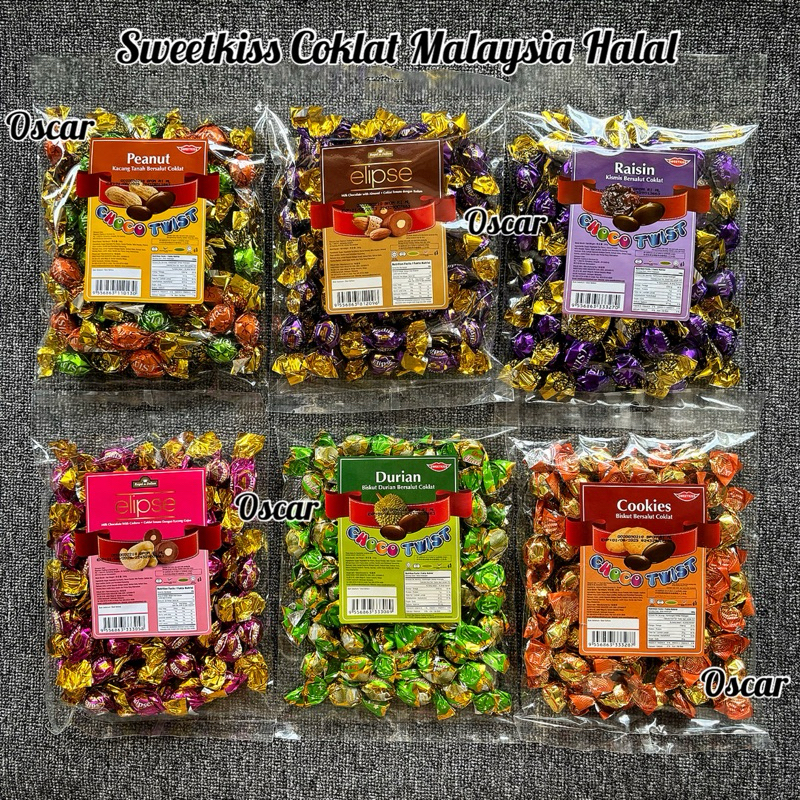 

(ready) Sweetkiss Chocolate 240g halal cokelat Malaysia