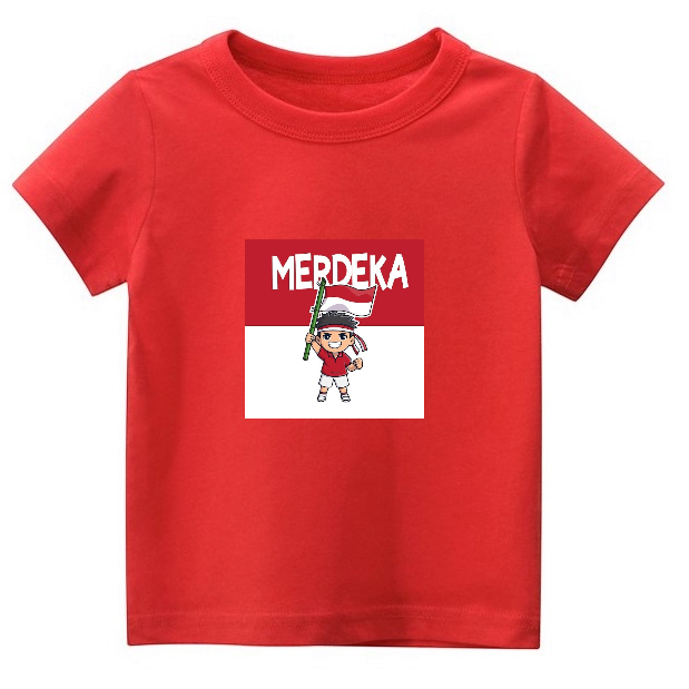 BAJU KEMERDEKAAN ANAK CEWEK COWOK - BAJU MERAH PUTIH ANAK - CELANA MERAH PUTIH ANAK LAKI LAKI DAN PE
