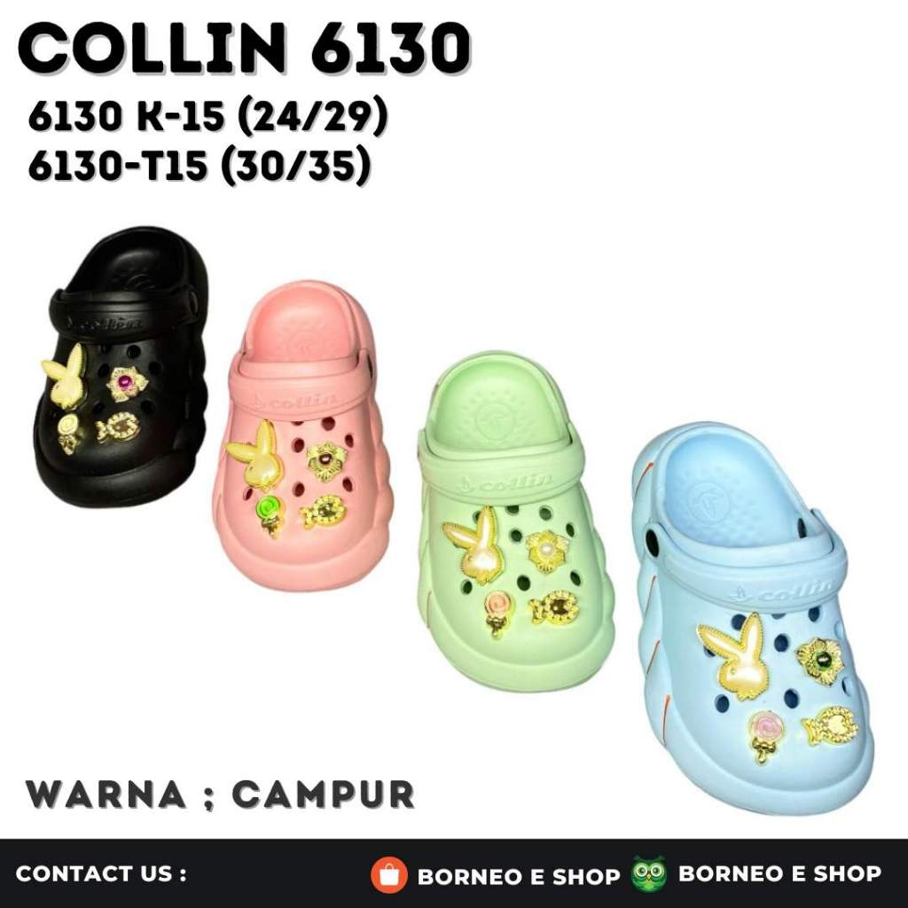 Collin Bakpau Sendal Anak Collin 6130-K15 & 6130-T15 import