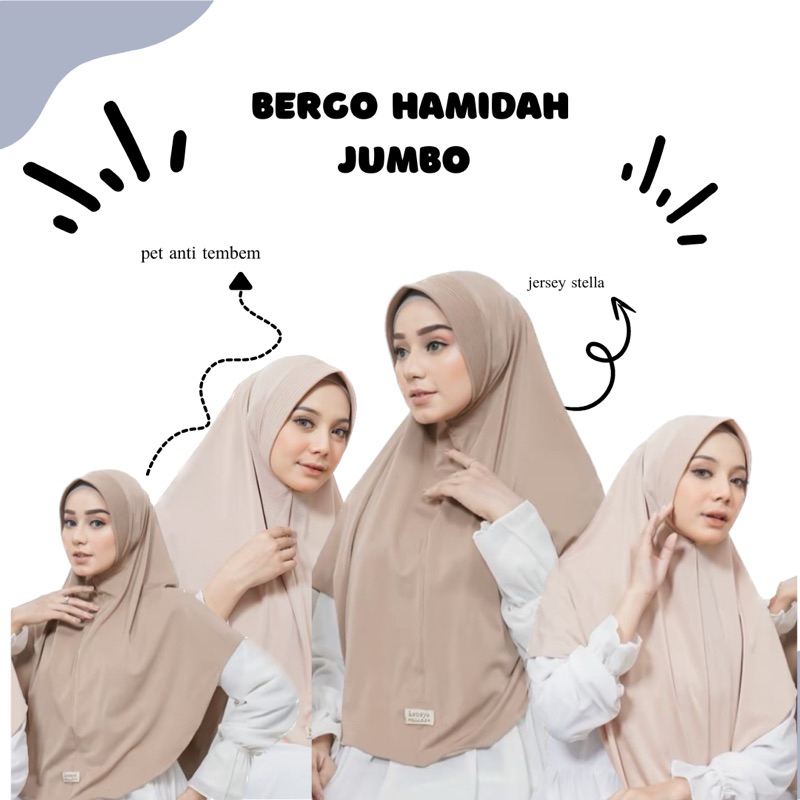 BERGO HAMIDAH SIZE XL BERGO JUMBO BERGO PET JUMBO BERGO HAMIDAH JUMBO BERGO SYARI BERGO HAMIDAH SYAR