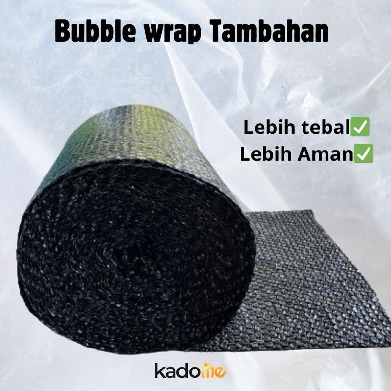 

BUBBLEWRAP TAMBAHAN UNTUK PACKING HAMPERS AMAN