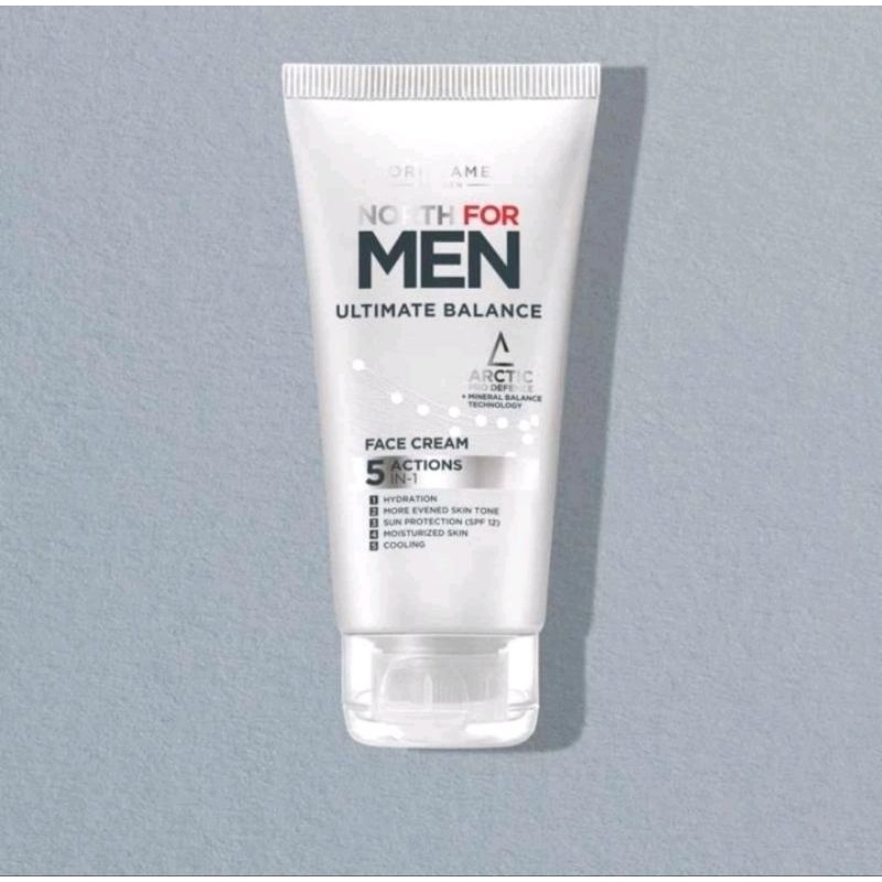 NORTH FOR MEN HAIR GEL/ FACE CLEANSER /FACE CREAM ORIGINAL 100% PRODUK ORIFLAME