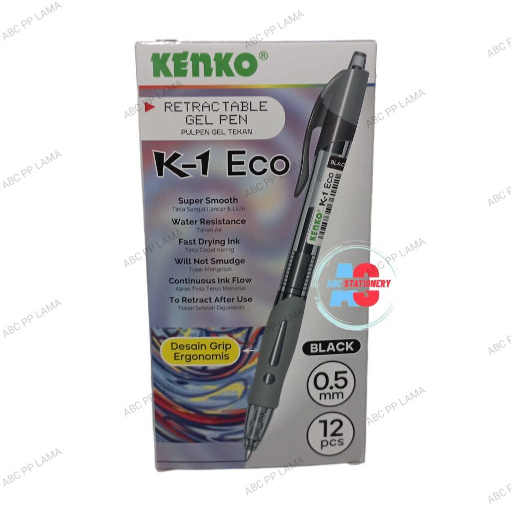 

Kenko K-1 Retractable Gel Pen (1 lsn)