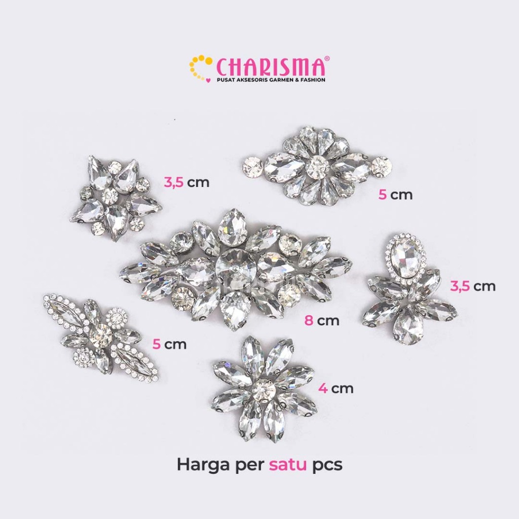 Charisma Crystal KBC - Payet Rangkai Diamond Permata Premiun / Crystal Rangkai Payet