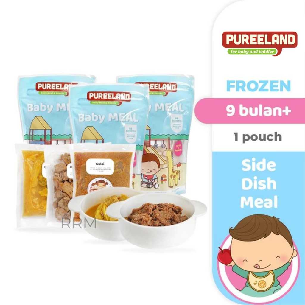

9+ PUREELAND DISH BABY MEAL LAUK SIAP SAJI FROZEN MPASI ANAK