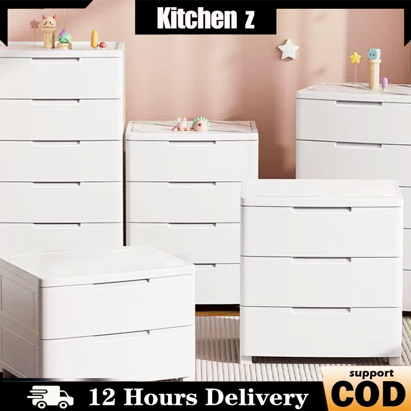 [READYYY] Lemari pakaian plastik Kabinet Laci Lemari Plastik Loker Multi-layer Plastik Kabinet