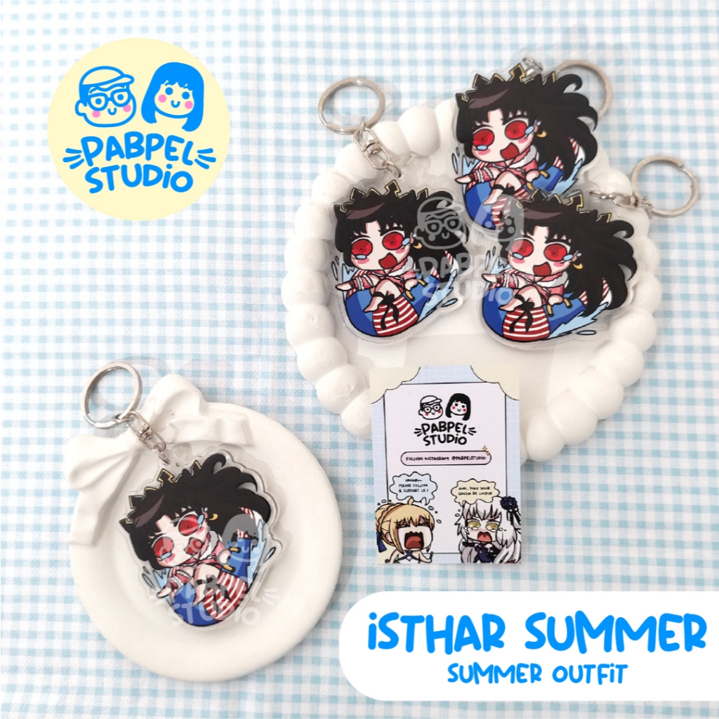 Keychain FGO Ishtar Summer