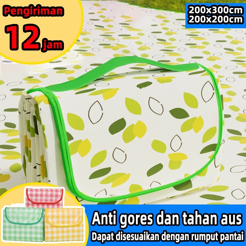 【upgrade】tikar piknik lipat jumbo tikar lipat piknik waterproof jumbo tikar lipat piknik waterproof
