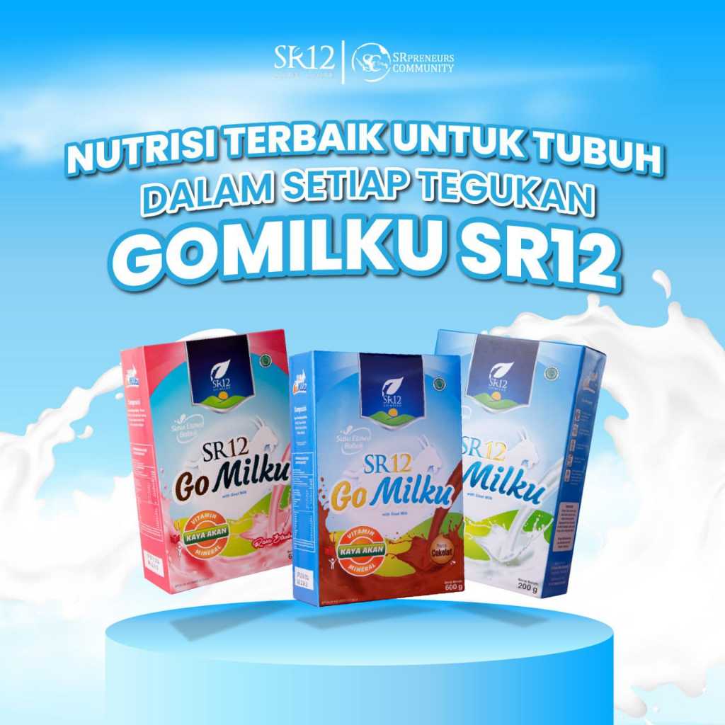 

Go Milku SR12 Susu Kambing Etawa Penggemuk Badan Premium Original