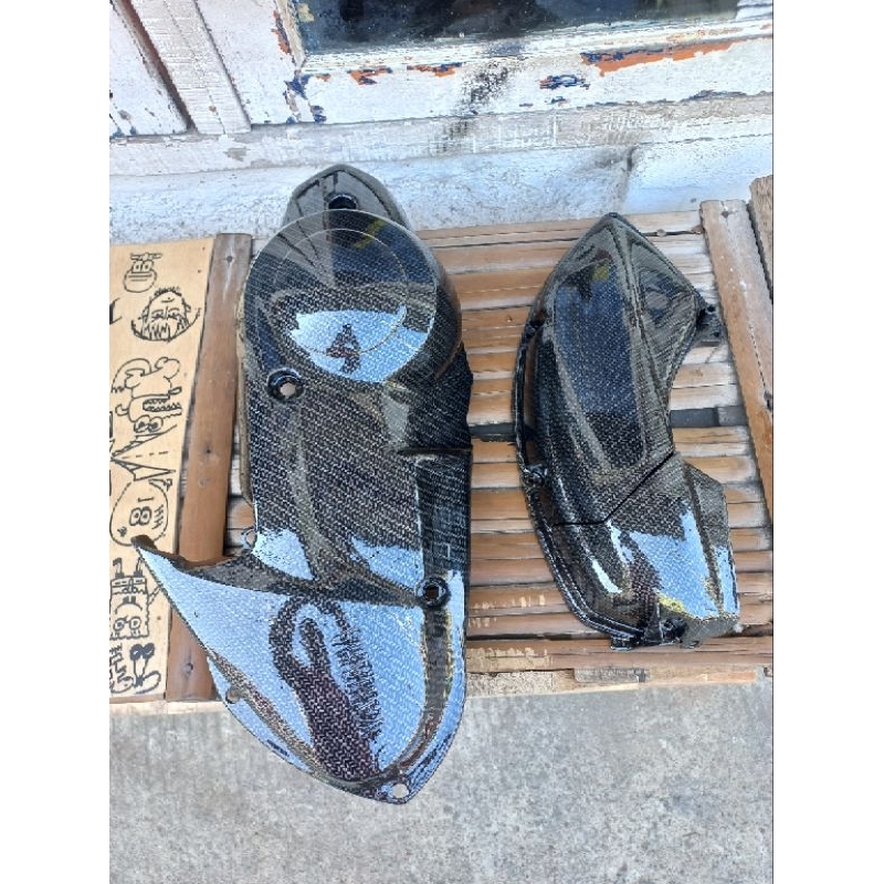 tutup cvt dan tutup filter nmax old karbon