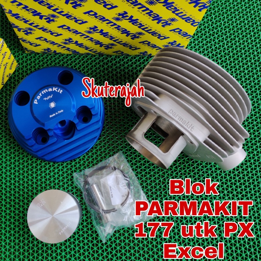 Blok set Parmakit biru 177cc utk Px Excel dkk