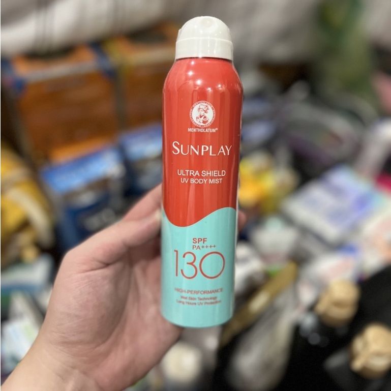 Sunplay Ultra Shiels UV Body Mist SPF 130 165ml