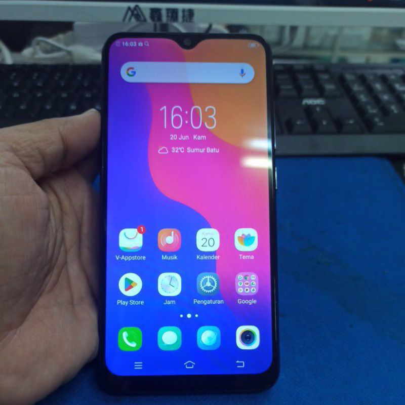 HANDPHONE BEKAS SECOND VIVO Y95 4/32 UNIT ONLY