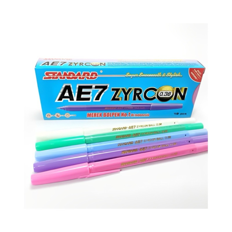 

pulpen/ballpoint AE7 ZYRCON (12pcs)