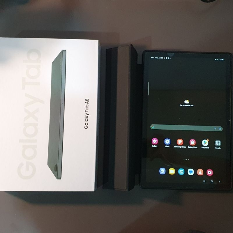 Samsung Tab A8 Ram 3/32gb Second hand pemakaian minim