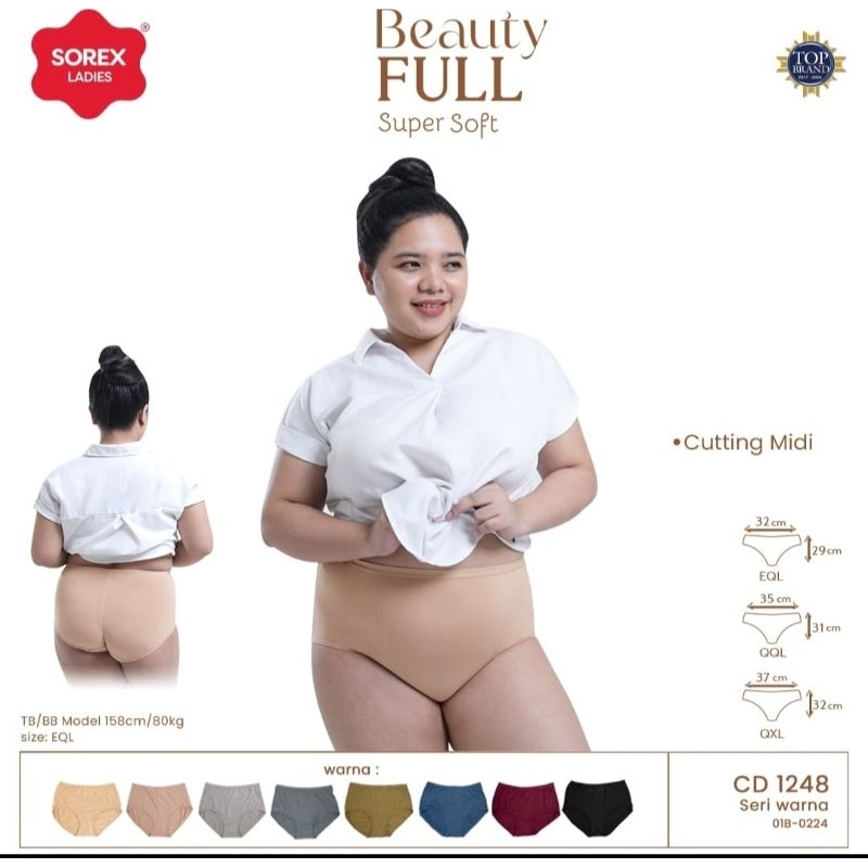 CD WANITA DEWASA SOREX JUMBO 1248 EQL/QXL