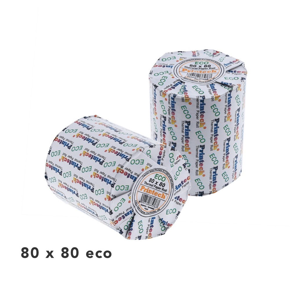 

KODE Y77C PRINTECH Kertas Thermal Kasir 8x8 ECO Ekonomis 1 Roll 322