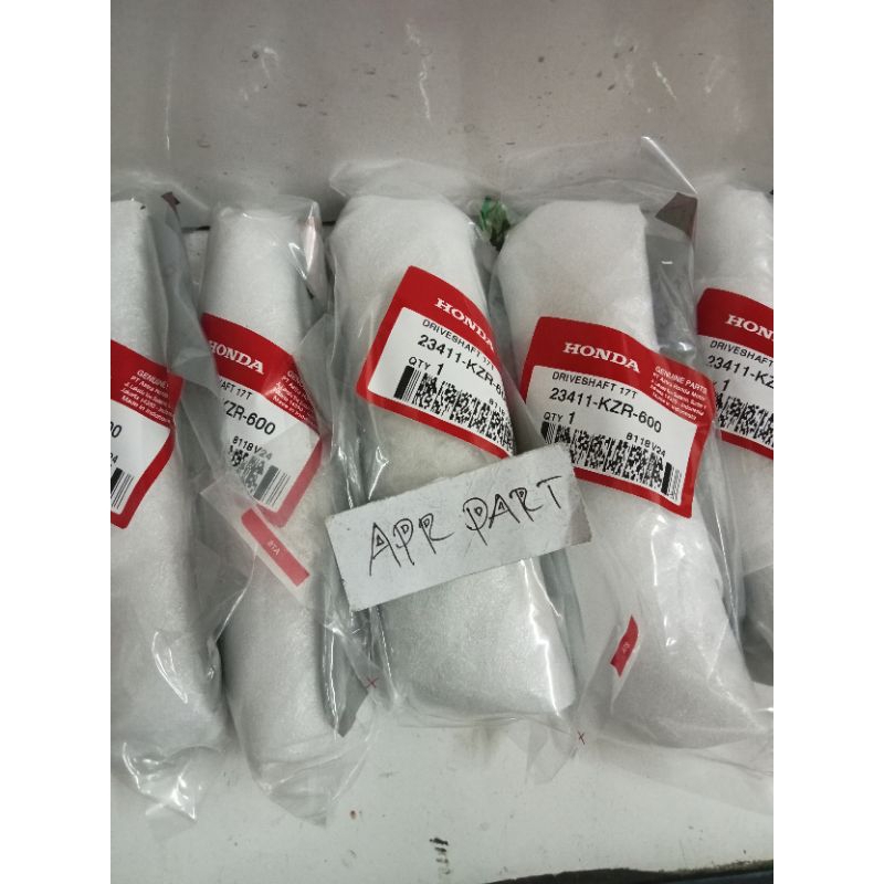 SHAFT DRIVE AS PULLEY PULY PULI BELAKANG 17 T VARIO 125 TECHNO OLD ORI AHM 23411KZR600