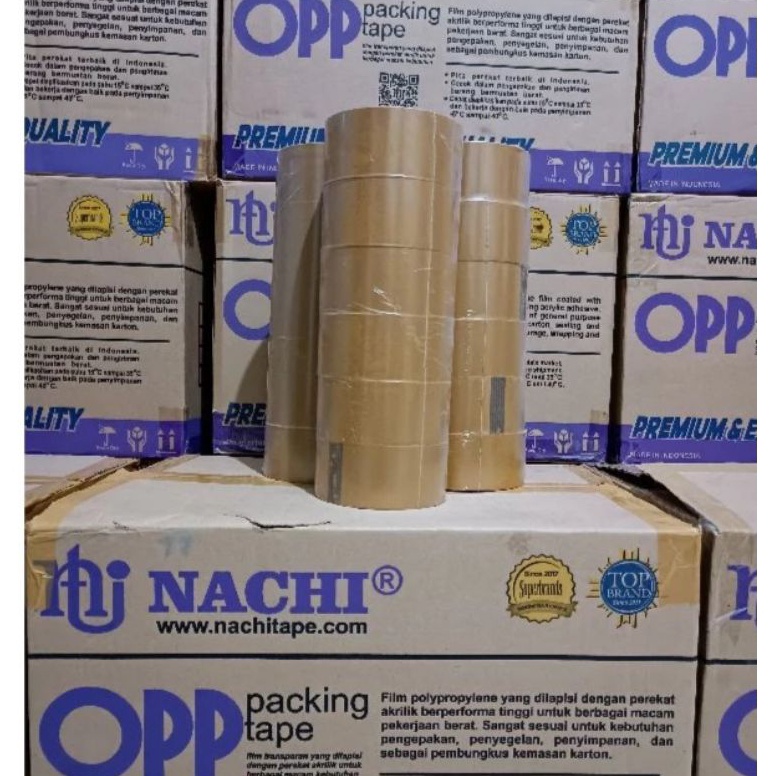 

KODE N36I 6 Pcs Lakban Nachi OPP 248mm x 1y