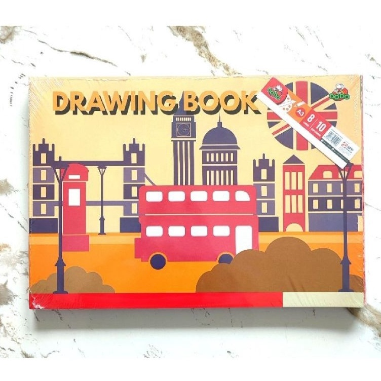 

KODE G58R 1pcs Buku Gambar DODO A3 Drawing Book 8 Lembar uk 42 cm x 3 cm