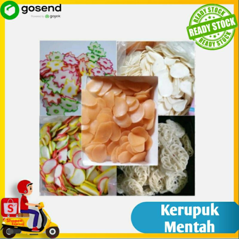 

kerupuk mentah 250 gram - Sayur Segar Palembang