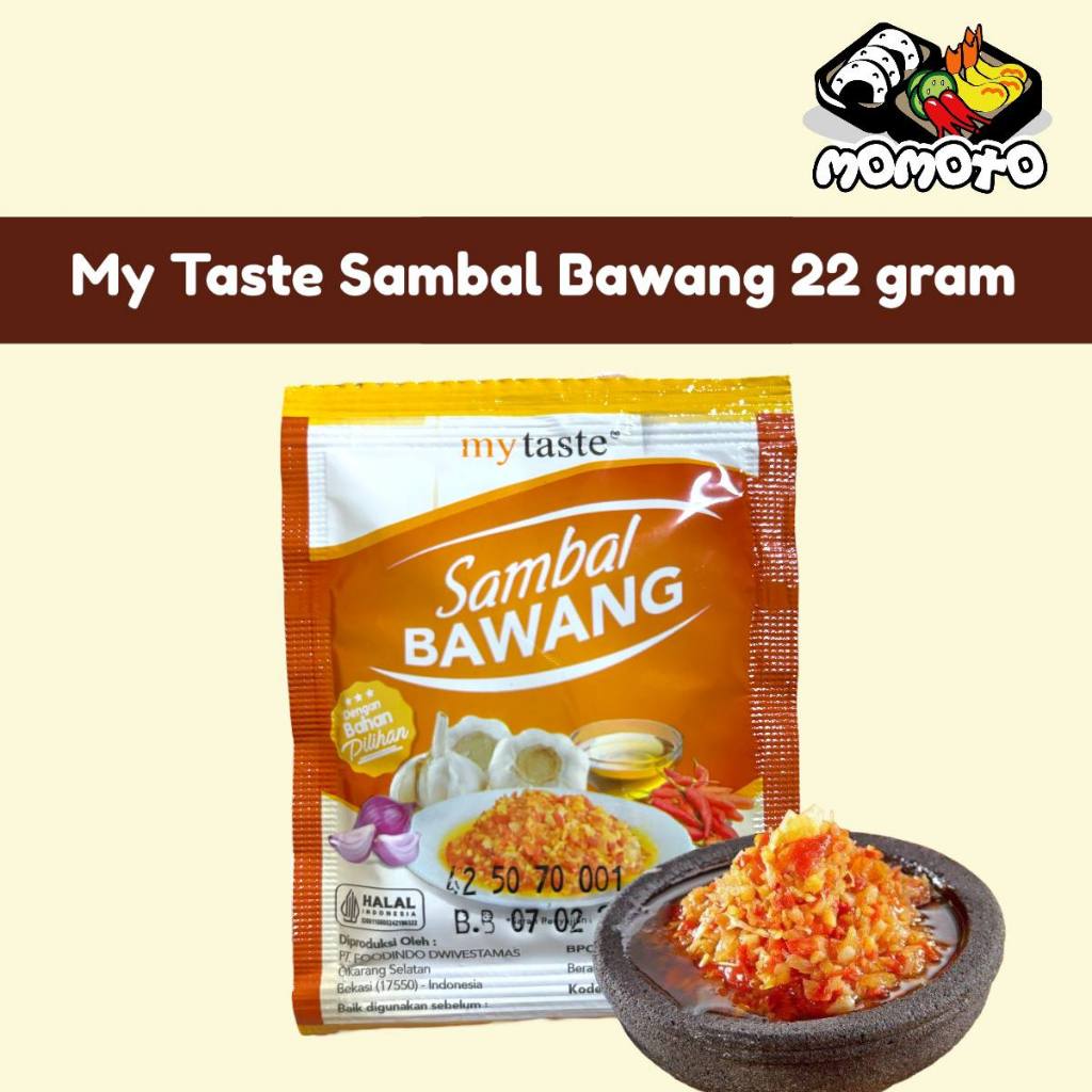 

My Taste Sambal Bawang Sachet 22 gram