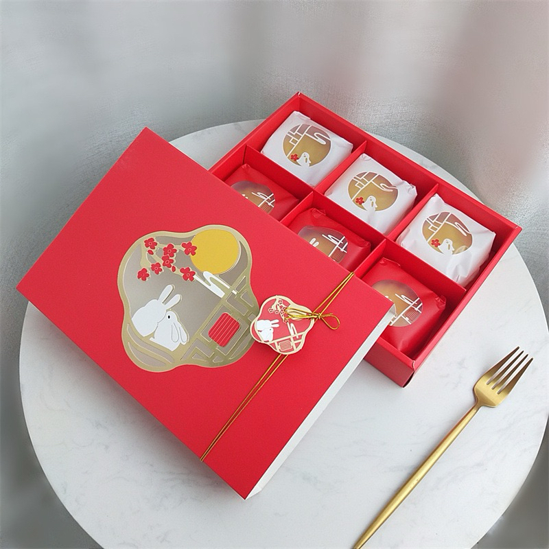 

BOX MOONCAKE WINDOWS 2,4 dan 6 SEKAT RED SAKURA BOX KUE BULAN