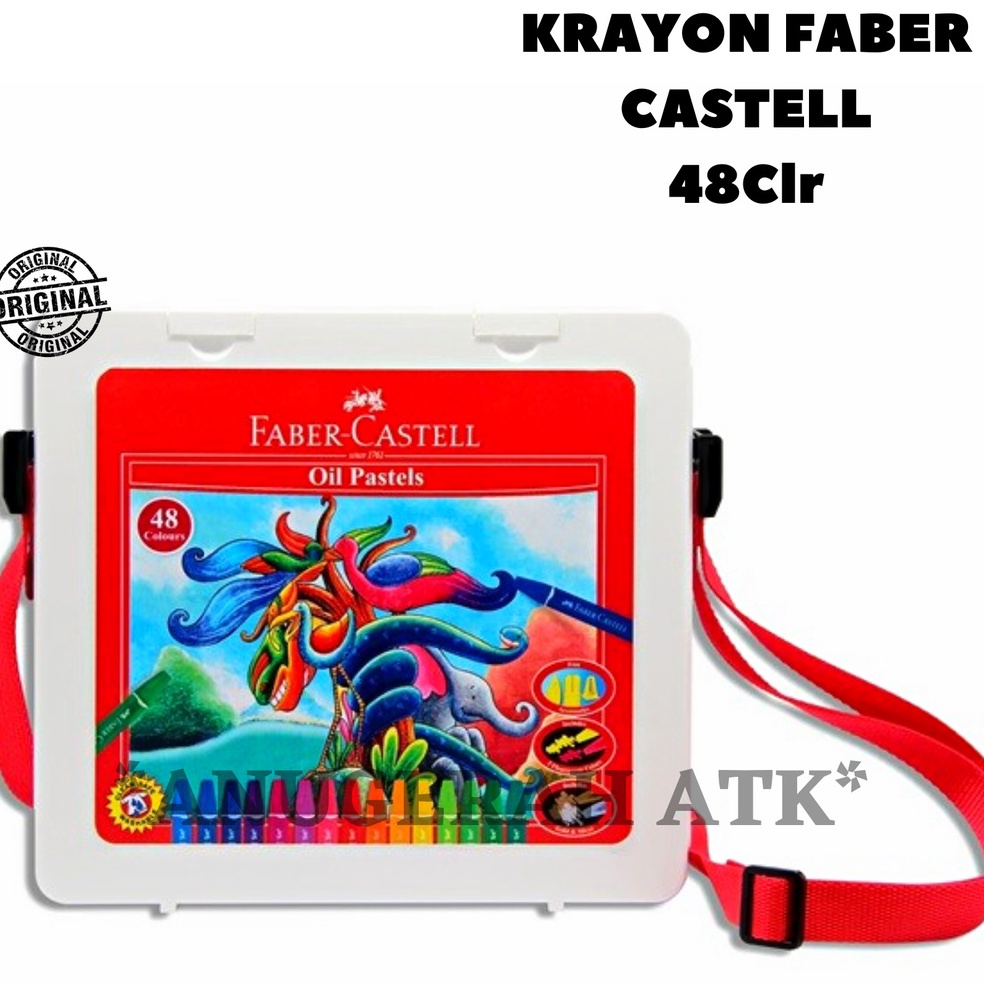 

KODE Y56K Crayon Krayon Oil Pastel Faber Castel HEXA