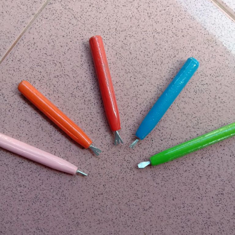 

KODE L6X alat kerik alat gores ukir mewarnai isi 5