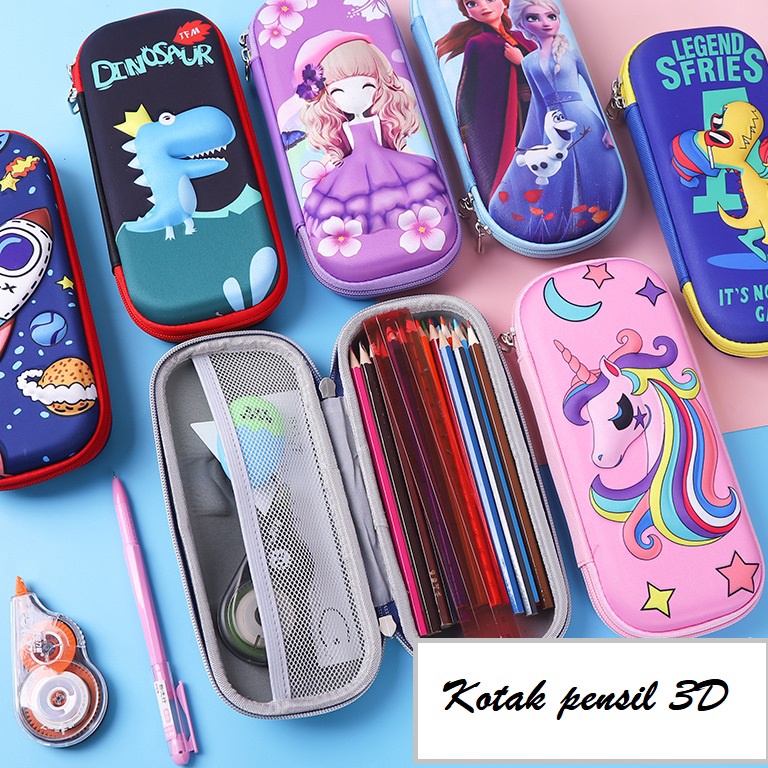 

KODE C88L KOTAK PENSIL 3D ANAK SEKOLAH TK DAN SD