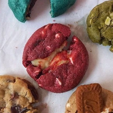 

Soft Cookies | Soft Baked Cookies | OG Chocolate Soft Cookies | Red Velvet Cheese Soft Cookies | Cookie Monster Oreo Soft Cookies | Lotus Biscoff S'mores Soft Cookies