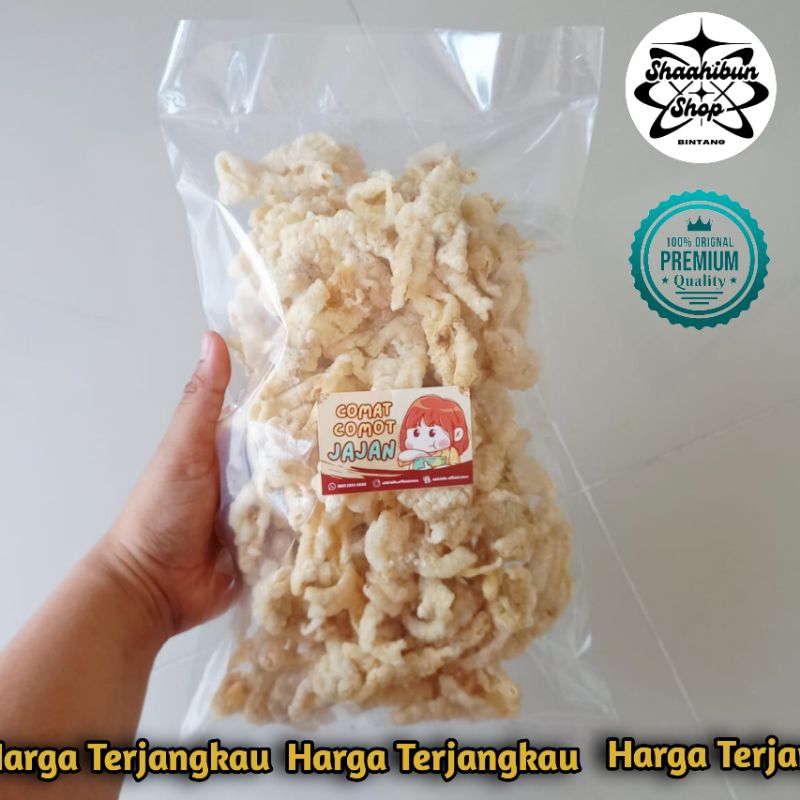 

5 | Keripik Ceker Ayam Gurih Renyah harga murah Terjangkau