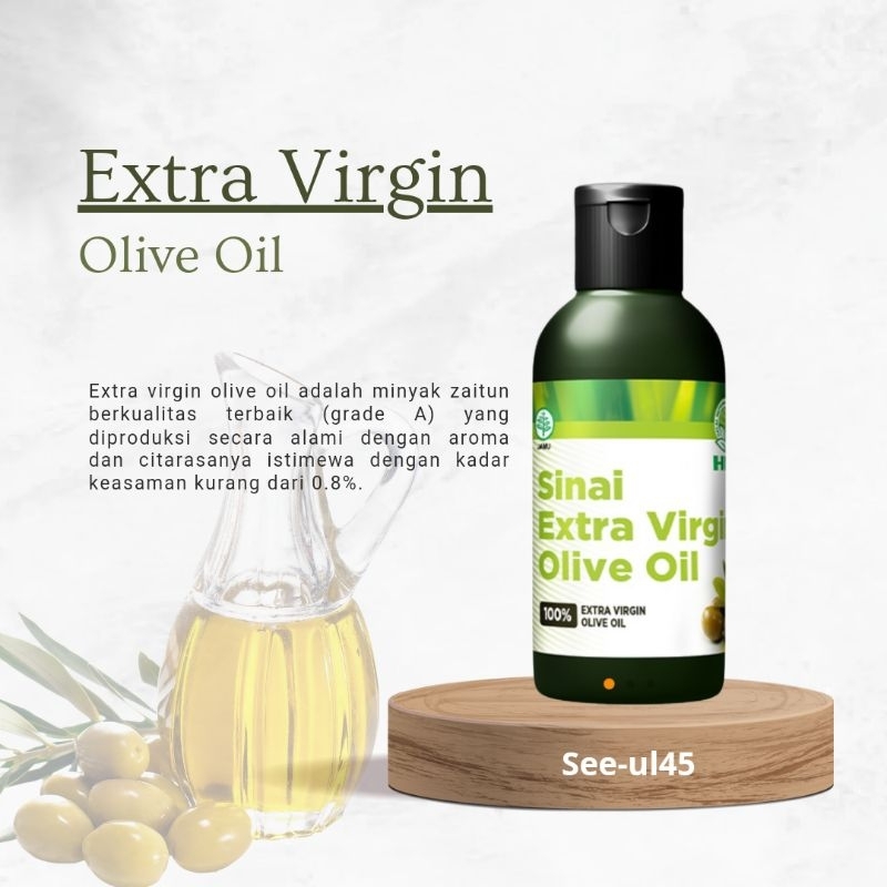 

Minyak Zaitun HNI Sinai Extra Virgin Olive Oil