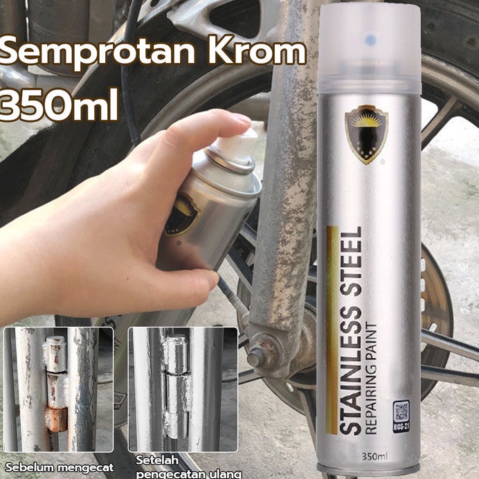 

KODE M14G Cat Semprot Chrome 35ml Cat semprot Sapporo berlapis krom dari baja tahan karat berlapis krom Pelapisan krom cat metalik otomotif