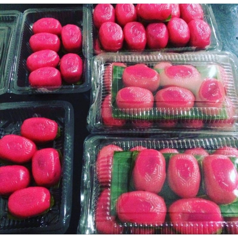 

Kue ku/kue thok/angku perpaket isi 5 biji