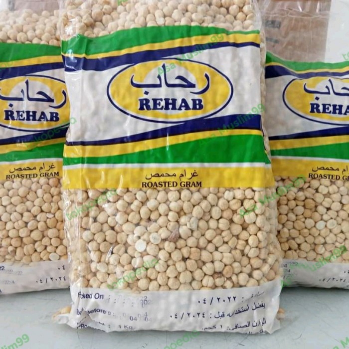 

Kacang Arab 1 KG Al Madina Chickpea Chickpeas Roasted Matang