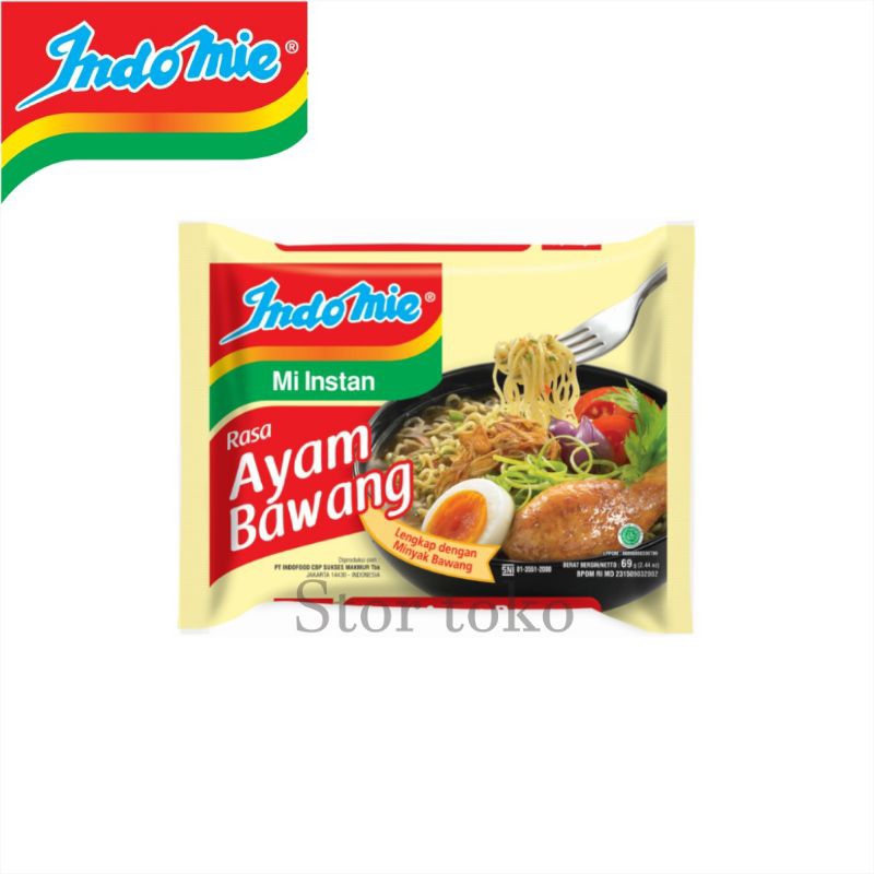 

Indomie ayam bawang buatan Indonesia original minimal 5 psc