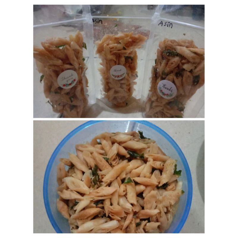 

keripik lumpia rasa asin