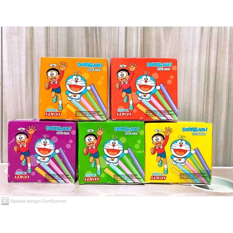 

LOKA Doraemon Permen Serbuk isi 20pcs