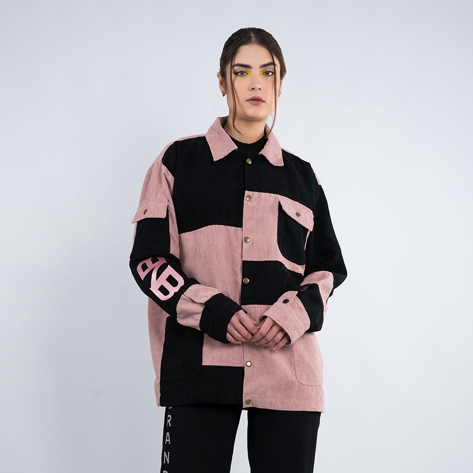 KODE X46X BRAND NO BRAND  NASHVILLE JACKET  Outer Wanita  Oversize Jacket  Corduroy Jacket