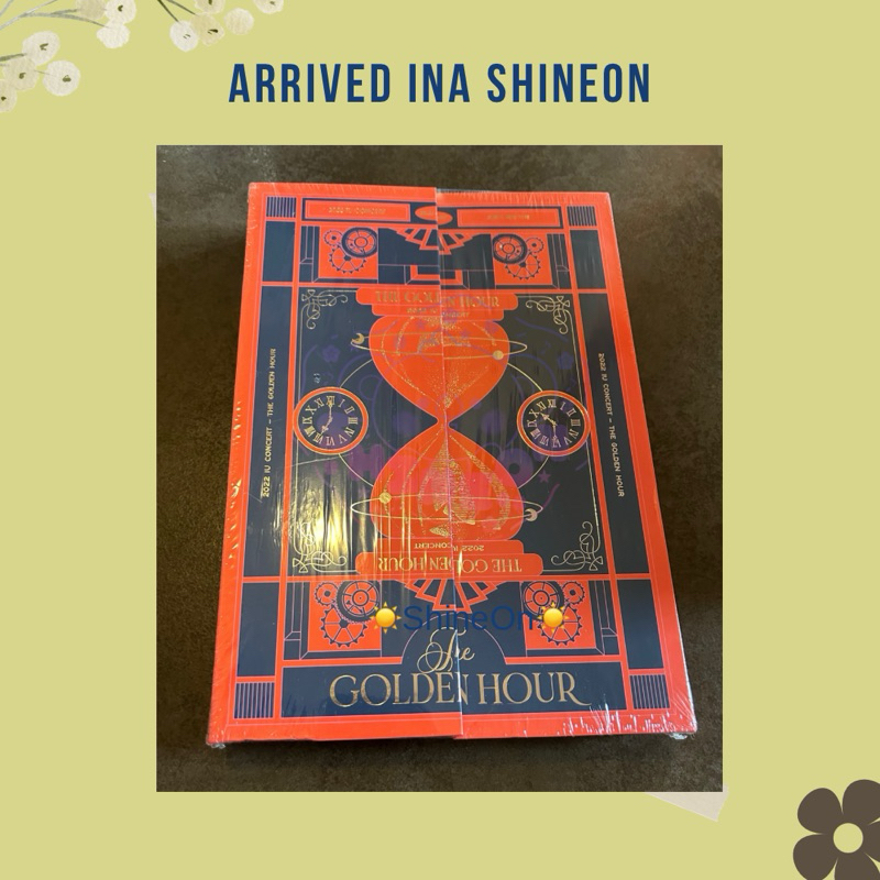 IU GOLDEN HOUR DVD BLU RAY ORI CEK DESKRIPSI